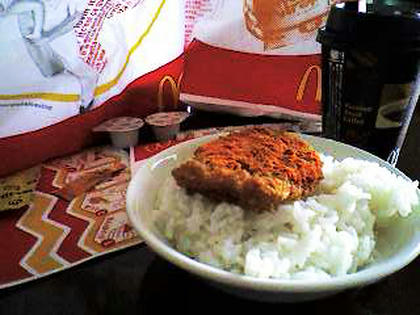 しゃかしゃかする前に袋を破りました