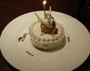 フランス料理,フレンチ,誕生日,記念日,お祝い,ディナー,結婚記念日,ロワゾブルー,loiseubleu,蝦夷鹿のお肉
