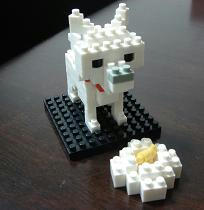 ナノブロック,nanoblock,北海道犬,お父さん,クリスマスプレゼント,誕生日プレゼント,大人のブロック,大人のおもちゃ