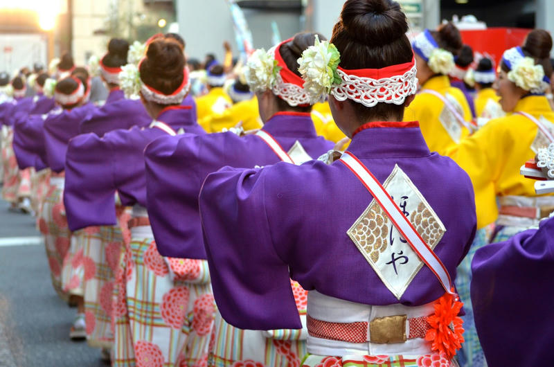 2015年よさこい祭り最終日の様子