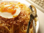 【納豆キムチパスタ】