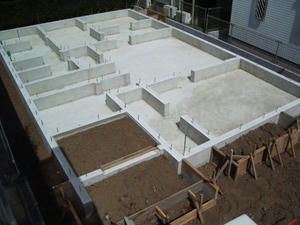 杭施工（基礎工事）が完了