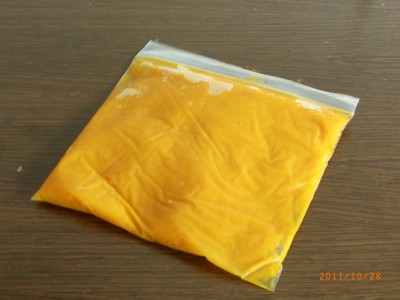 角を切れば絞り袋に変身！