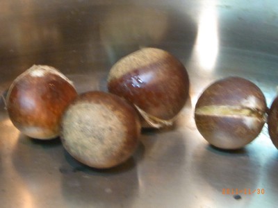 ちょっと汗かいてます