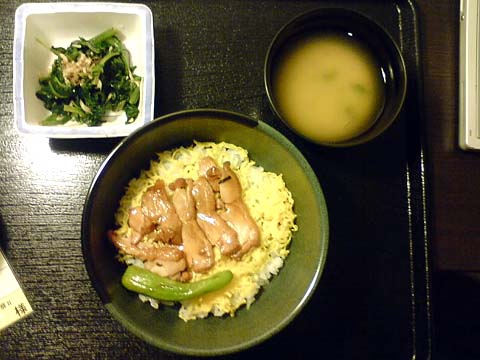 夕食