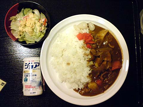 夕食