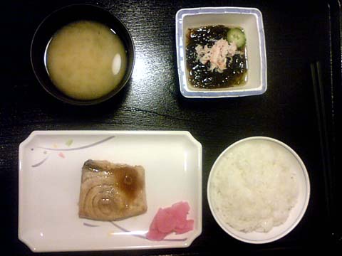 夕食