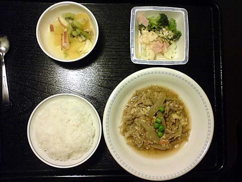 夕食