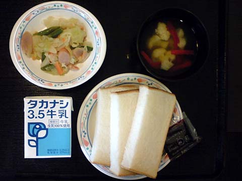 朝食