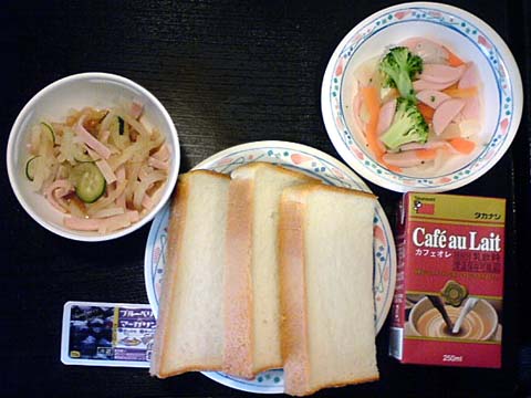 朝食