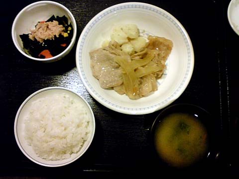 夕食