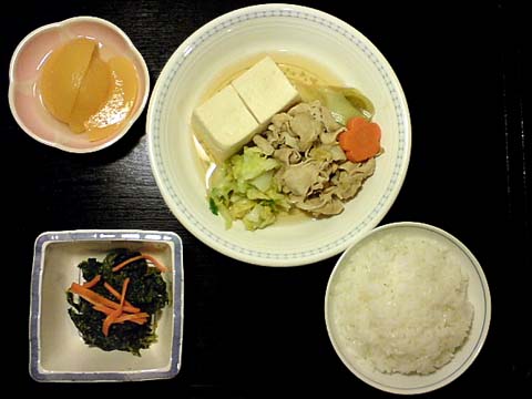 夕食