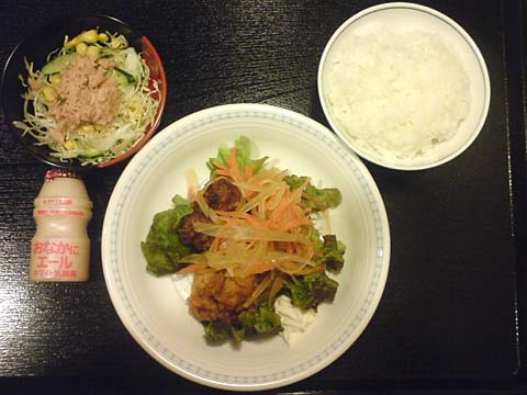 夕食