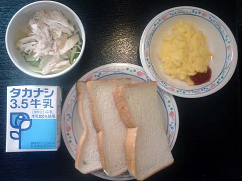 朝食