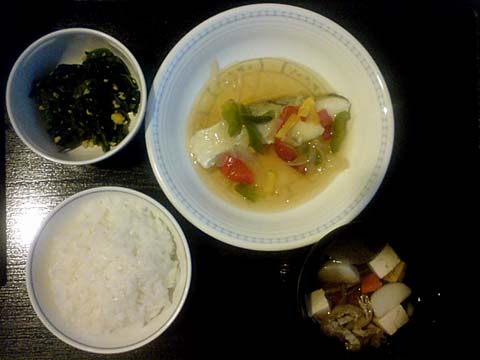 夕食