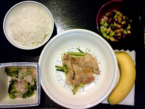 夕食