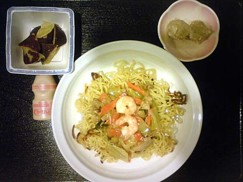 夕食