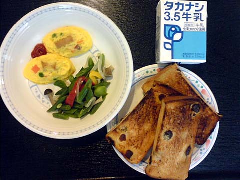 朝食