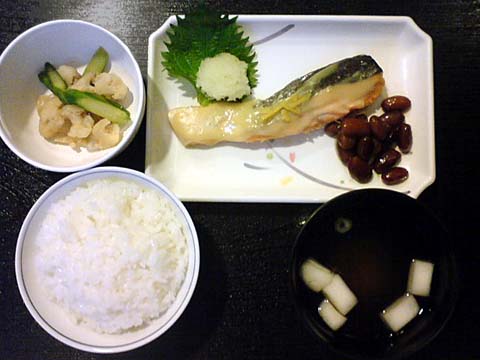 夕食