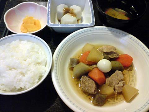 夕食