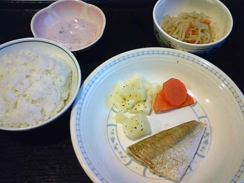 夕食