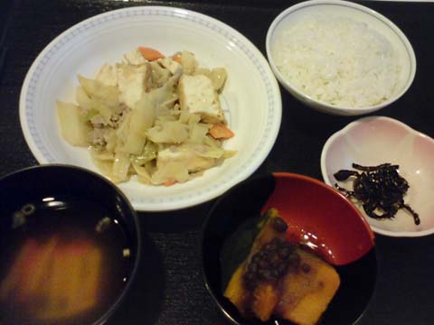 夕食