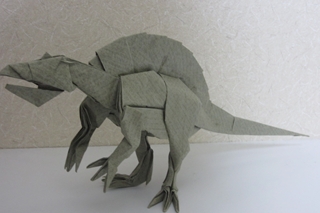 スピノサウルス 風を折る