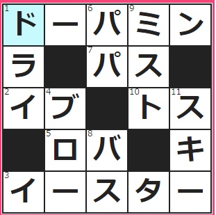 神経伝達物質のひとつ。「やる気物質」などと呼ばれることも