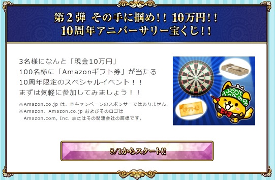 ポイントインカム10周年キャンペーン