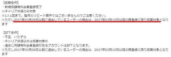 ニコニコ動画にプレミアム会員登録案件