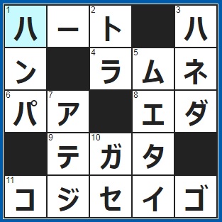 7/5クロスワード答え