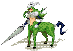 ブリーチ、ネリエル様ドット絵