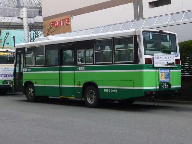 秋田で見たバス２０１９（秋田中央交通編その１）｜ニュー風見鶏は啼いているのか