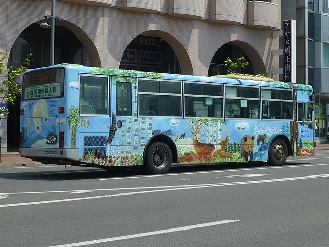 旭川市内で見たバス2022(旭川電気軌道編その4)|ニュー 旭川市内で見たバス2022(旭川電気軌道編その4)|ニュー