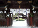 琴似神社　神門