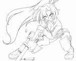 後半のヨーコ(ペン入れ)