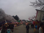 近くの神社のある公園