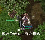 輝く草＞白い草＞＞＞モンスター