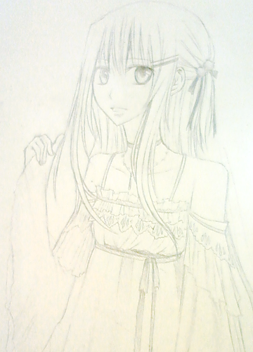 机ノ落書き
