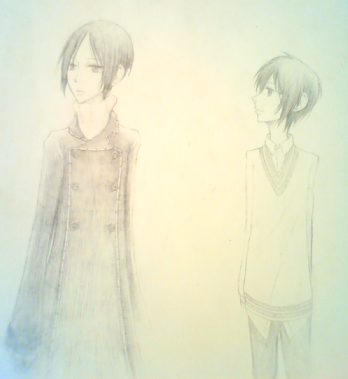 机落書き