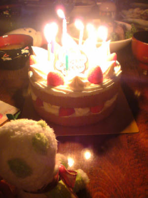 ケーキ。