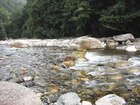 川の流れ