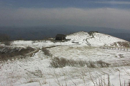 男三瓶山頂から