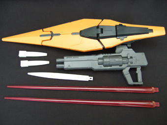 ガンプラ　キュリオス　武器