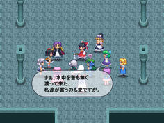 彼女達は水中戦もできたという新設定w 次回の原作シリーズは水中が舞台と勝手に予想している