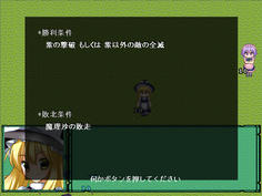 １０面は紫が相手　紫以外の敵を全滅させてもクリアとなる