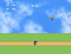 敵を倒すと経験値を取得し、ＬＶが上がります