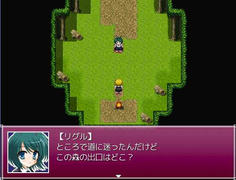 場面変わってルーミアとリグル　このあと暇つぶしの弾幕ごっこをすることに