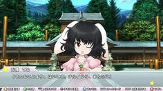 ここでてゐ登場！チルノからの挑戦状を届けに来たようだ