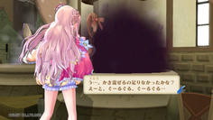 今作のイベントシーンでは、キャラがモーションをしながら吹き出しで台詞を言うパターンと